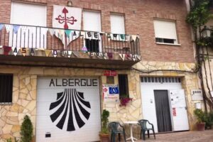 Albergue de peregrinos, la casa del peregrino Ángel.