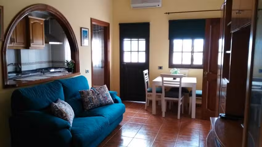 Apartamento con terraza privada y barbacoa