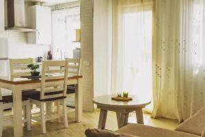 Apartamento vacacional. Mirando al Suroeste.