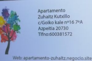 Apartamento Zuhaitz kutxillo.