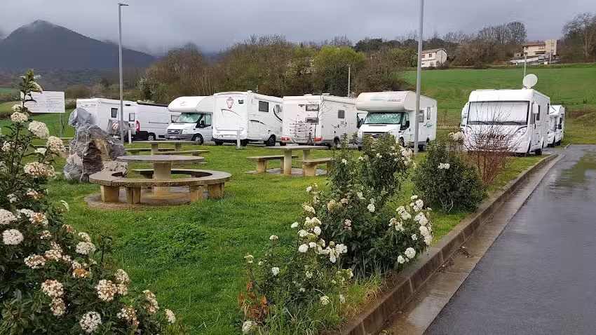 Area autocaravanas Santa Cruz Campezo