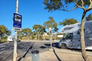 &Aacute;rea autocaravanas Valverde del Camino