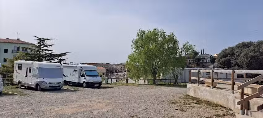 &Agrave;rea d&rsquo;autocaravanes de Prats de Llu&ccedil;an&egrave;s