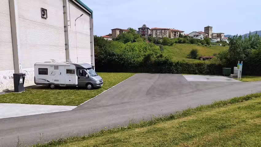 Area de autocaravanas de Artziniega