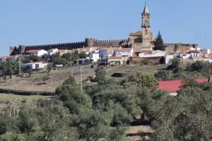 &Aacute;rea de autocaravanas de Cumbres Mayores