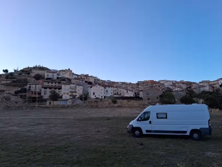 &Aacute;rea de autocaravanas de Ejulve