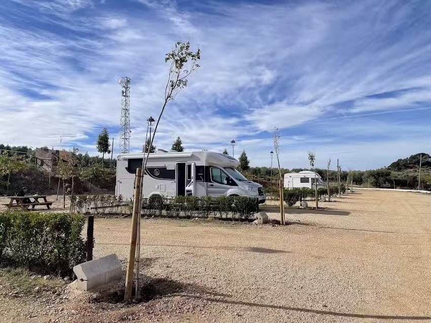 &Aacute;rea de autocaravanas de G&eacute;nave