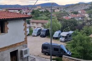 &Aacute;rea de autocaravanas de Lumbier