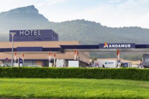 &Aacute;rea de Servicio Andamur San Rom&aacute;n