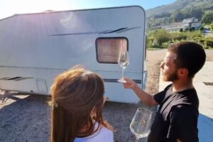 Area de Servicio Autocaravanas Bodega Pazo Pondal.