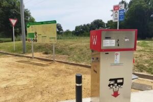 &Agrave;rea p&uacute;blica d&rsquo;autocaravanes de Santa Cristina d&rsquo;Aro