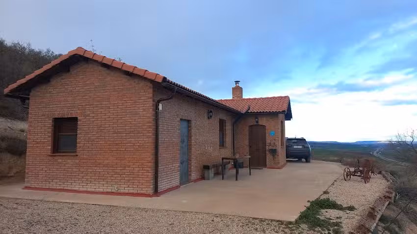 Borda campestre en el Valle de Arlanza