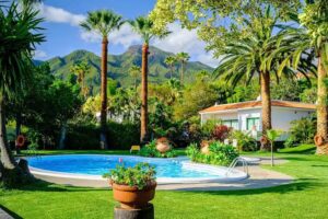 Bungalows La Palma Jard&iacute;n