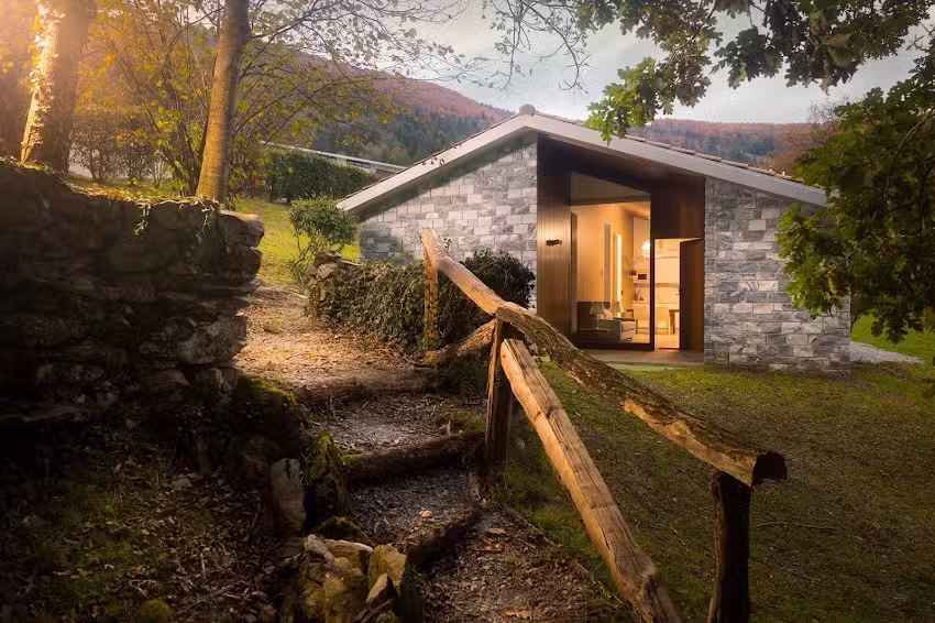 Caba&ntilde;as Deluxe Basajaun Basoa by IrriSarri Land