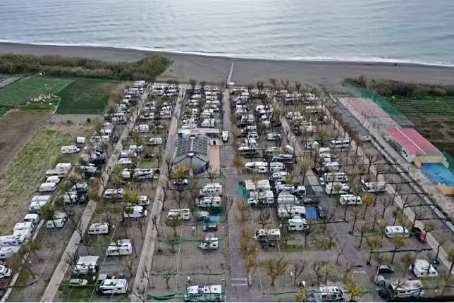 Camping Playa Almayate Costa