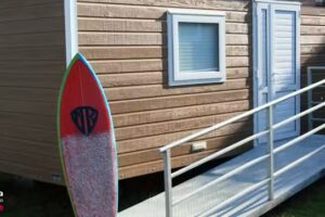 Camping playa Penarronda ( Barres &ndash; Castropol &ndash; Asturias) ACAMPADA/ BUNGALOWS