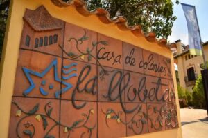 Casa de col&ograve;nies Eix Estels, La Llobeta