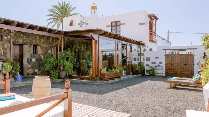 Casa Emblem&aacute;tica Garaday Lanzarote/ Casa Rural
