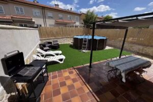 Casa rural para 7 personas: con piscina y barbacoa