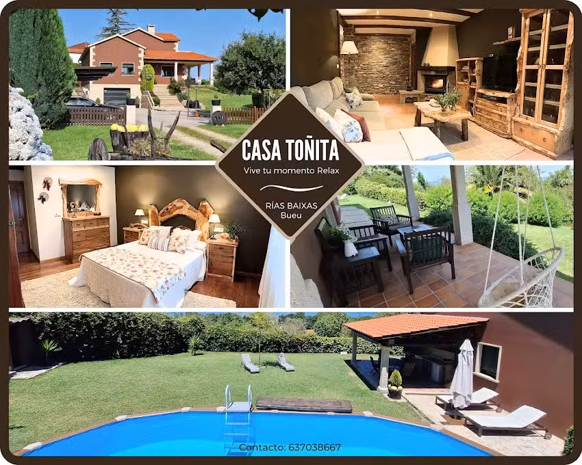 Casa To&ntilde;ita | Chalet Rural Bueu
