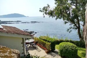 Casas sobre el mar en Vigo