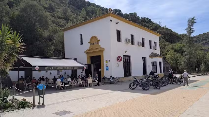 Estaci&oacute;n de la v&iacute;a verde de Coripe