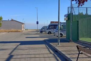 Estacionamiento de caravanas y autocaravanas de Alaejos