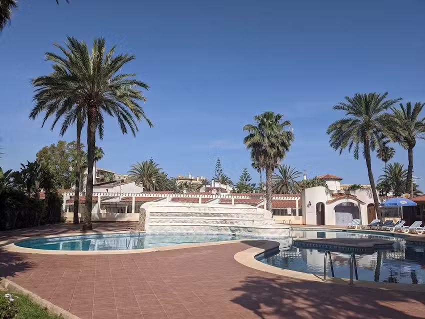 Estudio con Piscina, Playa y Wifi