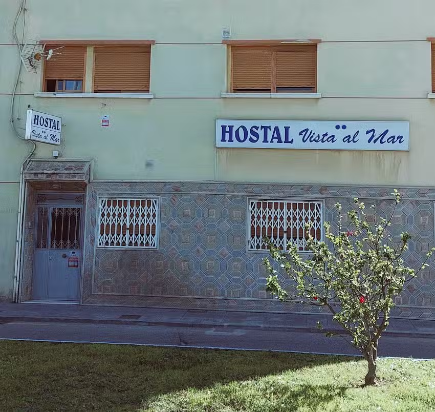 Hostal vista al mar