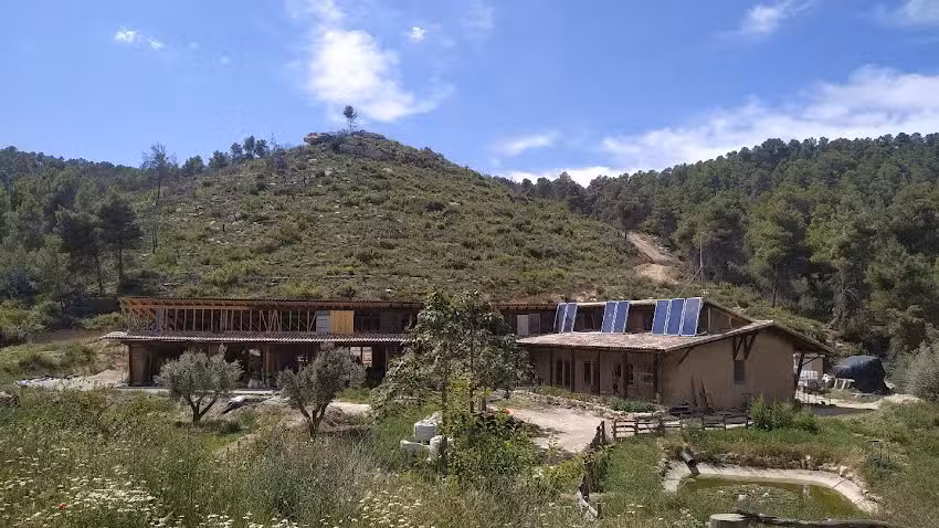 Mas la Llum, la casa de palla