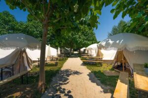 O Pedrouzo Pilgrim Camp