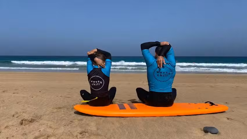 WAVE & CHILL House and Surfschool | Surfcamp | Daily surf lessons El cotillo